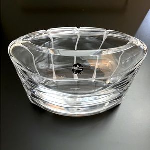 Vintage Rosenthal Pillow 24% Lead Crystal Vase Made in Slovenia